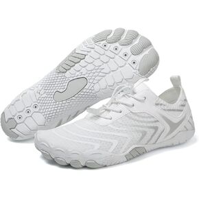 Hike Barefoot Water Shoes for Women Men, Barefoot Shoes with Wide Toe Box, Non-Slip & Quick Dry Breathable Aqua Socks for Beach Pool Aqua Swim Surf Hiking Walking Shoes