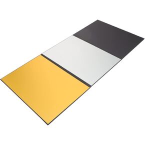 Mikikit Foldable Photography Reflector Cardboard Lightweight Background Board for Still Life Easily Portable Surfaces for Enhanced Lighting Effects