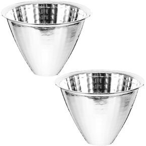 2Pcs LED Light Reflector Cup Spotlight Fixture Shade for Enhanced Illumination Reduces Glare for Indoor and Outdoor Lighting for Flashlight Accessory Use