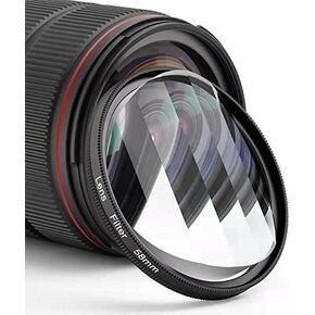Linear Prism Filter 52mm 58mm 67mm 77mm Professional Camera Lens(Add 72mm Adapte)