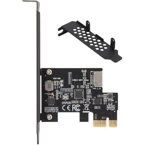 USB3 2 PCI E Riser Card مع المكثفات السيرامية - الحماية المزدوجة وسرعة الإرسال السريعة للكمبيوتر الشخصي ، USB3 2 لتكوين محول E للاستخدام المرن