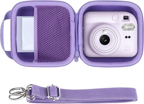 Storage Case Compatible with Fujifilm Mini 12/11 Instant Camera (Pastel Blue Case) in Saudi Arabia