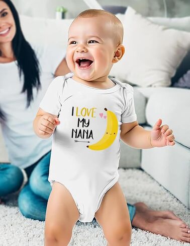 أنا أحب جدتي وجدينا لبسكات الحمل إعلان الحمل حديث الولادة in Kuwait