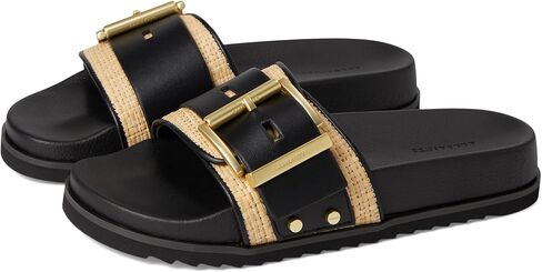 Women's Ellie Raffia Slider Ballet Flat in Saudi Arabia