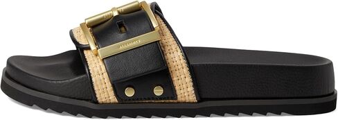Women's Ellie Raffia Slider Ballet Flat in Saudi Arabia