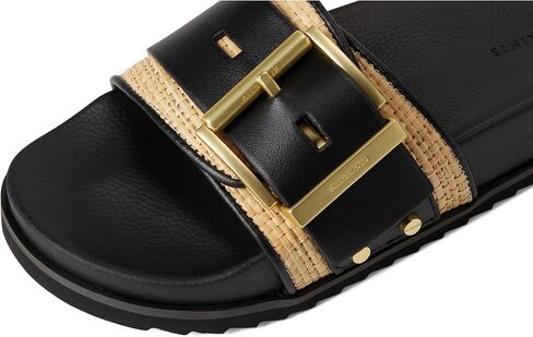 Women's Ellie Raffia Slider Ballet Flat in Saudi Arabia