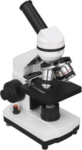 Monocular Microscope 40X‑640X Biological Compound Monocular Microscope for Education Laboratory (US Plug 100-240v) in Kuwait