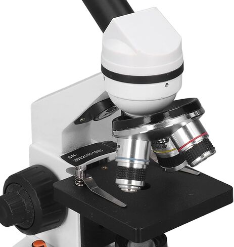 Monocular Microscope 40X‑640X Biological Compound Monocular Microscope for Education Laboratory (US Plug 100-240v) in Kuwait