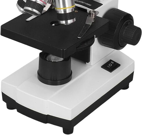 Monocular Microscope 40X‑640X Biological Compound Monocular Microscope for Education Laboratory (US Plug 100-240v) in Kuwait