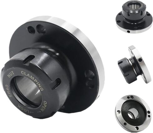 1pcs 80mm/100mm قطر ER32 Collet Chuck Carbon Steel Full Handle for CNC Table Table Machine Tool (ER32-D100) in Saudi Arabia