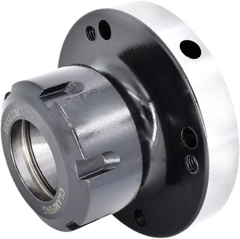1pcs Collets Chuck 130mm ER40 ER50 Cartridge 125 160mm Flange Four Axis Collet Fixture Chuck for CNC Milling Lathe Machine Tool(ER50-160(7Hole)) in Saudi Arabia