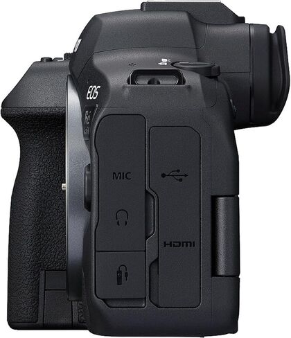 Canon EOS R6 MARK II LIRRORLAND CAMERA مع Canon EF 50MM F/1.8 STM Lens + 64 GB Memory + LED LID + CAMERA CASE + ATAPTER CANON R + MORE (حزمة 25pc) (متجددة) in Kuwait