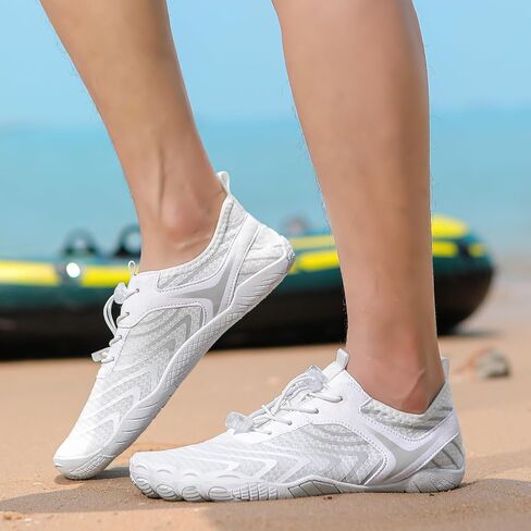 Hike Barefoot Water Shoes for Women Men, Barefoot Shoes with Wide Toe Box, Non-Slip & Quick Dry Breathable Aqua Socks for Beach Pool Aqua Swim Surf Hiking Walking Shoes in Kuwait