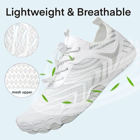 Hike Barefoot Water Shoes for Women Men, Barefoot Shoes with Wide Toe Box, Non-Slip & Quick Dry Breathable Aqua Socks for Beach Pool Aqua Swim Surf Hiking Walking Shoes in Kuwait