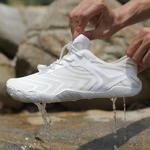 Hike Barefoot Water Shoes for Women Men, Barefoot Shoes with Wide Toe Box, Non-Slip & Quick Dry Breathable Aqua Socks for Beach Pool Aqua Swim Surf Hiking Walking Shoes in Kuwait