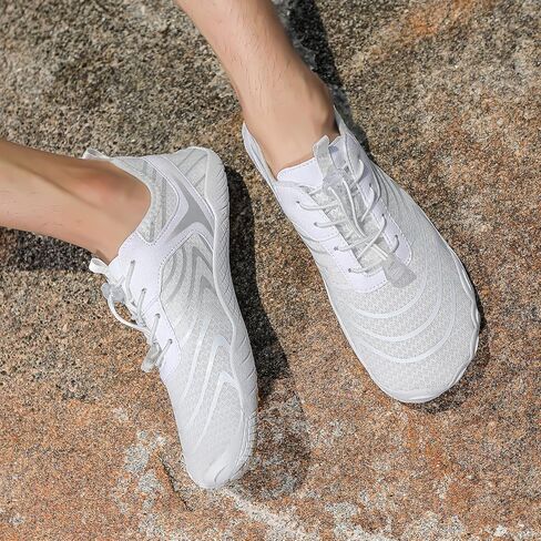 Hike Barefoot Water Shoes for Women Men, Barefoot Shoes with Wide Toe Box, Non-Slip & Quick Dry Breathable Aqua Socks for Beach Pool Aqua Swim Surf Hiking Walking Shoes in Kuwait