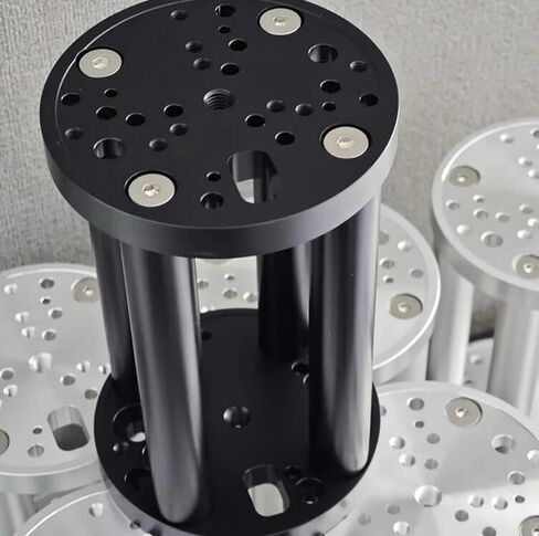 تلسكوب الاستوائي ، عمود التمديد TC40 محول الناهض العالمي لـ EQ3/EQ5/EQ6/GEM45/CEM40 (أسود) in Kuwait