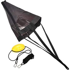 MOOCY 24/32/42-Inch Drift Sock,Ocean Anglers Fishing Drogue Sea Anchor with Harness Buoy for Marine Boat/Yacht/Jet Ski/Inflatable/Power Boat/Sail Boat