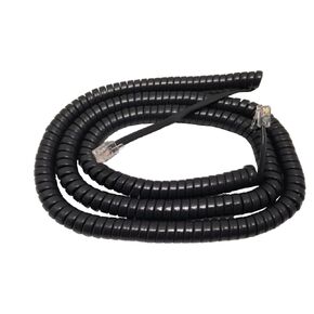 The VoIP Lounge Replacement 25 Foot Long Gray Handset Curly Cord for Cisco 7900 Series IP Phone 7902 7905 7906 7910 7911 7912 7940 7941 7960 7961 7962 7965 7970 7971 7975