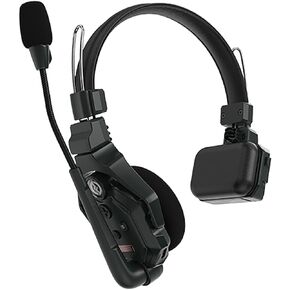 Hollyland Solidcom C1 [Official] Wireless Master Headset, Single-Ear Full-Duplex Wireless Intercom Headset for Team Communication