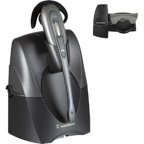 Plantronics CS55 Wireless Office Headset Included Bundle with Lifter and Headset Advisor Wipe (Renewed)