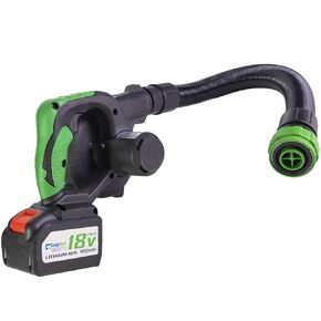 IDL Packaging G-PAM2 Inflation Tool for CargoTuff Dunnage Bags, Battery Powered, Portable - Powerful Inflator Tool with Rechargeable Batteries - Specially Made to Inflate Dunnage AirBags, Black