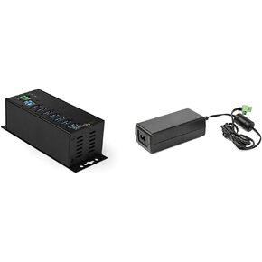 StarTech.com 7 Port USB Hub with 20V DC Power Adapter