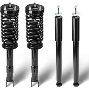 Front and Rear Struts Assembly Shock Absorber Compatible with 2005-2009 Chrysler 300, 2006-2010 Dodge Charger, 2005-2008 Magnum, Replace 172248 5797, 4Pcs