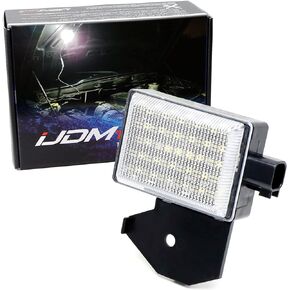 iJDMTOY Xenon White Super Bright 30-SMD Full LED Under Hood Light Assembly Compatible With Dodge RAM, Charger; Jeep Wrangler, Grand Cherokee, etc