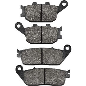 Front and Rear Brake Pads for Honda VTX 1300 C R T 2004-2011, VTX 1300 S Retro 2003-2007, VT 1300 CX Fury 2010-2021, VT1300 CS CR CT, VT1100C2 VT1100 C2 Shadow Sabre VT1100