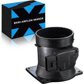 Mass Airflow Sensor F8DZ12B579BA Fits for:-Ford F150 F250 F350 Super Duty Expedition F53 Lobo Taurus for:-Jaguar S-Type for:-Lincoln Blackwood Navigator 4.6L 5.4L 6.8L OE# 869554, 74-9554