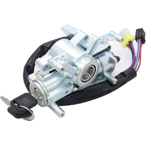 Ignition Lock Cylinder Switch Compatible with Isuzu NPR-HD NPR NQR NRR 4HE1 4HK1 1995 1996 1997 1998 1999 2000 2001 2002 2003 2004 2005 2006 2007 Replace IDL229
