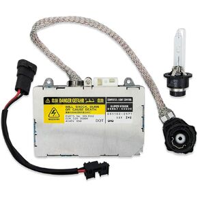RANSOTO KDLT002 Xenon HID Headlight Ballast with D2S Bulb Compatible with Lexus IS300 ES300 LS430 SC430 RX300 Toyota Avalon Sienna Prius Celica Mazda 6 RX-8 Lincoln LS Land Rover LR3