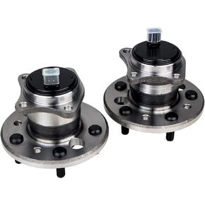 512206 512207 Rear Wheel Bearing and Hub Assembly Compatible with Lexus ES300 2002-2012, Toyota Avalon 2005-2012, Camry 2002-2011, Highlander 2001-2003, Solara 2004-2008, 5 Lug Bolts w/ABS