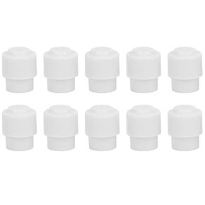 10PCS Electric Guitar Pickup Switch Tip Cap Knob for Telecaster Tele Parts Knob Cap (Black) Playing Accessories