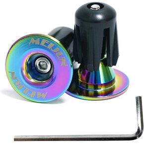Bar End Plugs Handlebar End Caps Bike Handlebar Plugs for Most Bicycle, Mountain Bike, Road Bike, MTB, BMX 1 Pair