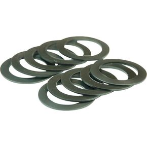 Wheels Manufacturing PF30 Spacers 30 x 1.0mm Bike Pack Accessories (Bag of 10),Black
