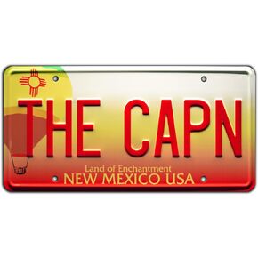Breaking Bad | The CAPN | Metal Stamped License Plate