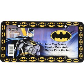 CHROMA 42519 Black Batman Logo Plastic Frame, 12x6