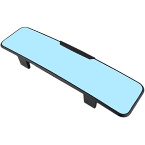 11" Blue Anti Glare HD Convex Car Rear View Mirror, Universal Interior Clip on Wide Angle RearView Mirror to Reduce Blind Spot for Cars SUV Trucks (Blue Mirror/Anti Glare, 11" Oblong) in Saudi Arabia