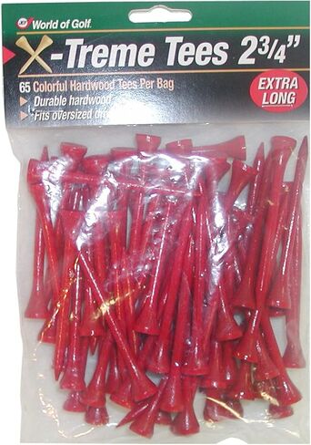 JEF WORLD OF GOLF Gifts and Gallery, Inc. 2 3/4-Inch Extreme Tee - 65 Pack in Saudi Arabia