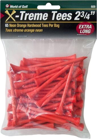 JEF WORLD OF GOLF Gifts and Gallery, Inc. 2 3/4-Inch Extreme Tee - 65 Pack in Saudi Arabia