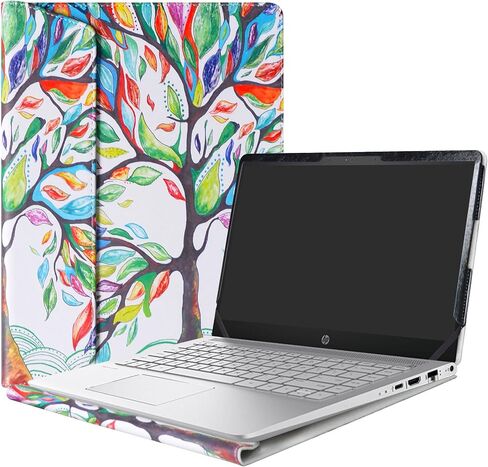 Alapmk Protective Case for 14" HP Pavilion 14 14-bfXXX 14-ceXXX/Pavilion x360 14 14-cdXXXX 14M-cdXXXX 14-dhXXXX Laptop(Not fit Pavilion 14 14-bkXXX 14-bXXX/Pavilion 14 x360 14-baXXX),Love Tree in Saudi Arabia