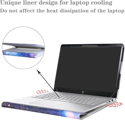 Alapmk Protective Case for 14" HP Pavilion 14 14-bfXXX 14-ceXXX/Pavilion x360 14 14-cdXXXX 14M-cdXXXX 14-dhXXXX Laptop(Not fit Pavilion 14 14-bkXXX 14-bXXX/Pavilion 14 x360 14-baXXX),Love Tree in Kuwait