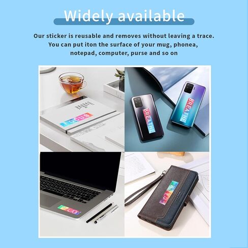 60 قطعة من الملصقات الحسية للقلق تململ شرائط مزخرفة هادئة ألعاب مضادة للإجهاد عن طريق اللمس الخام الحسية الهادئة شرائط لاصقة لتخفيف القلق للبالغين والمراهقين ومكتب الهاتف والفصول الدراسية، كلاسيكية in Kuwait