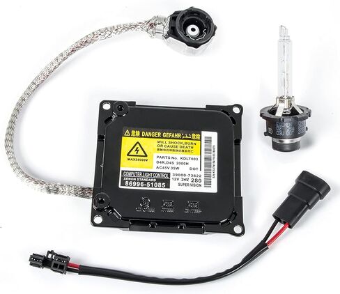 ES350 زينون HID وحدة التحكم في الصابورة الأمامية مع وحدة لمبة الشاعل D4S المتوافقة مع لكزس IS250، LS460، GS350، تويوتا بريوس، أفالون، سولارا، فينزا استبدال KDLT003 DDLT003 85967-52020 in Kuwait