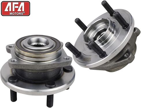 513263 Front Wheel Bearing Hub Assembly 5 Lug Replacement for Chrysler 200 2011-2014, Chrysler Sebring Cirrus 2007-2010, Dodge Avenger 2008-14, Dodge Caliber 2009 Hub Bearing Assembly w/ABS in Kuwait
