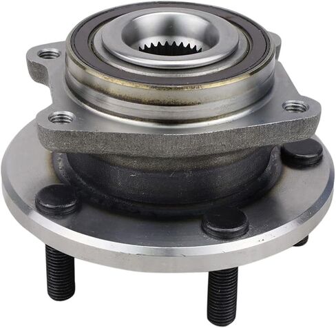 513263 Front Wheel Bearing Hub Assembly 5 Lug Replacement for Chrysler 200 2011-2014, Chrysler Sebring Cirrus 2007-2010, Dodge Avenger 2008-14, Dodge Caliber 2009 Hub Bearing Assembly w/ABS in Kuwait