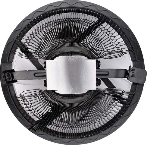 Thermaltake UX 100 Air Cooler ARGB | Quiet 120 mm PWM Fan | for Intel and AMD Socket | 5V Addressable | 65W | Black in Saudi Arabia