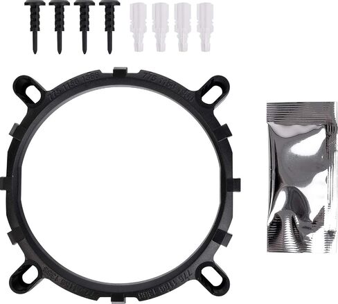 Thermaltake UX 100 Air Cooler ARGB | Quiet 120 mm PWM Fan | for Intel and AMD Socket | 5V Addressable | 65W | Black in Saudi Arabia